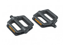 Kellys педали kls flat 10, пластик,110х104мм, вес 323 г