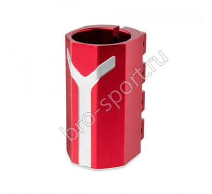 Хомут-Y Fox HIC d 34.9, 3 bolt oversized Красный