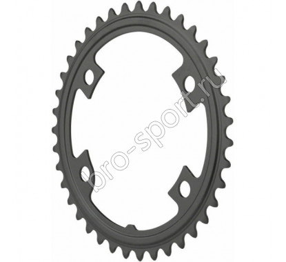 Звезда передн. Shimano 105, для FC-R7000, 39T-MW для 53-39T, цв. черный Y1WV39000