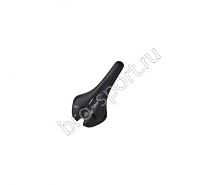 Седло вело ZEUS Z-1010 MTB Sport 280x143mmmm,рельсы сталь,анатомическое,черное,293гр