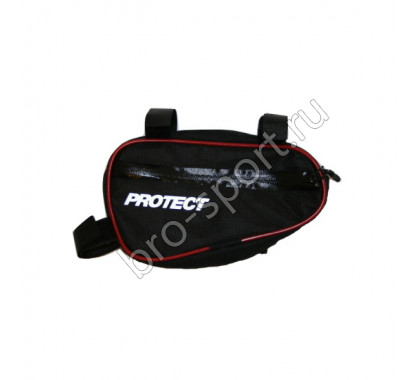 Велосумка под раму PROTECT, 23х12,5х5cm, черная