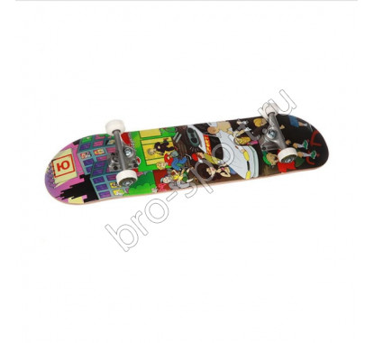 Скейт UN Megapolis 7,875x31,875 Low, Колёса 51mm/100a, Подв-ки 129, Подшип-ки ABEC 7